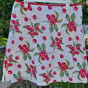 Cherry Print Women's Skirt